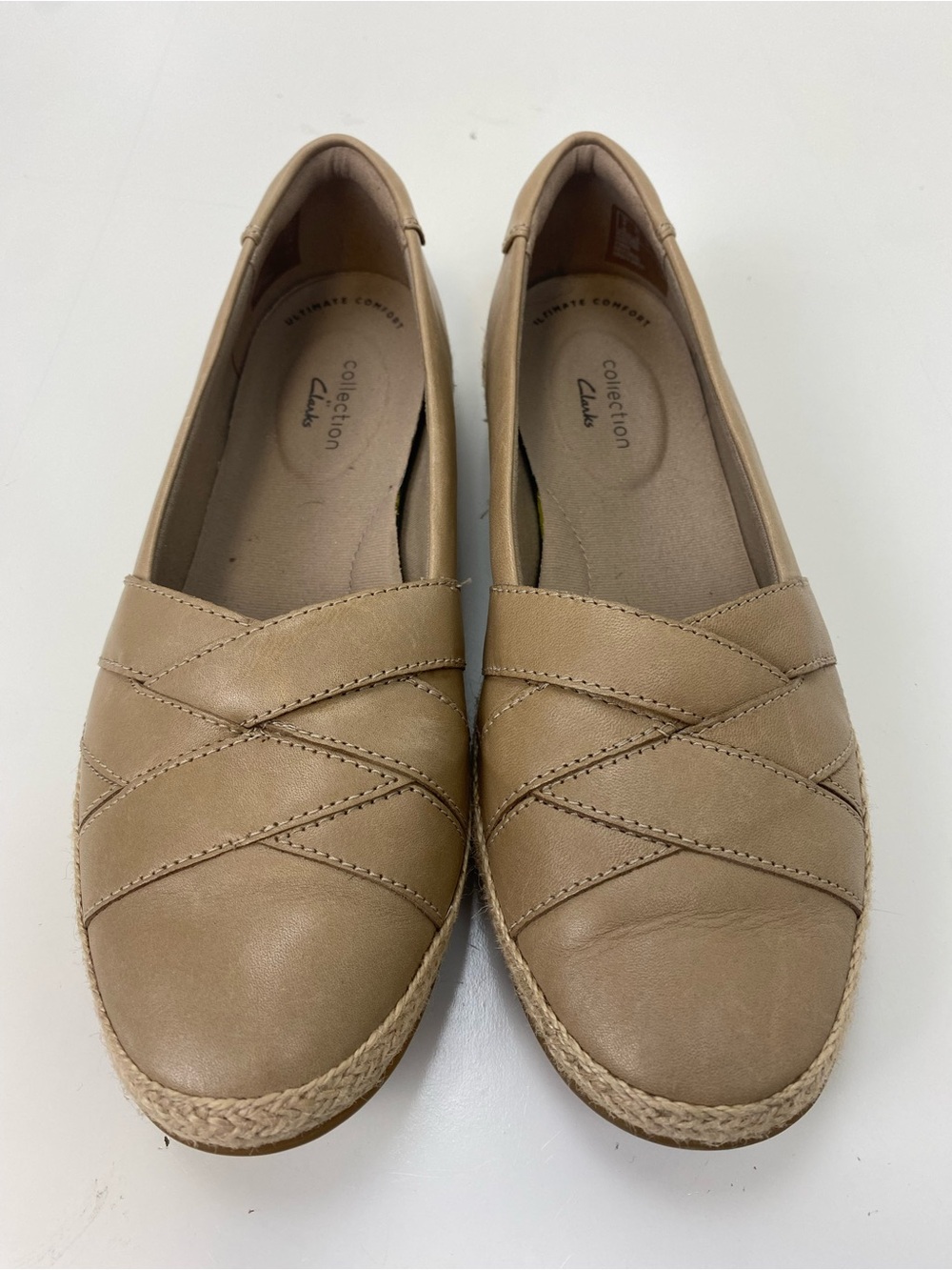 Clarks Espadrille Slip-Ons